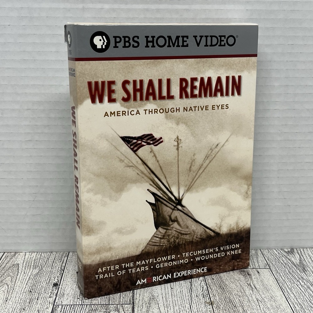 We Shall Remain America Through Native Eyes DVD PBS American Experience Slipcase